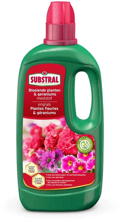 Substral Meststof Voor Bloeiende Planten En Geraniums 1L