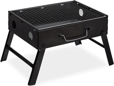 Houtskool BBQ - Barbecue - Inklapbaar - Barbecue Houtskool - Tafel Grill - Camping - Strand - Festival - Park