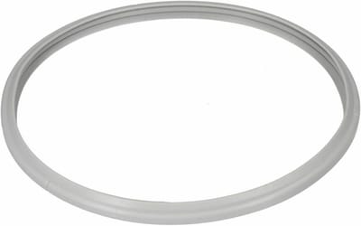Dekselafdichtring Snelkookpan - Rubberen Ring - Veilig Koken - Perfecte Pasvorm - 22 cm Diameter - Grijs