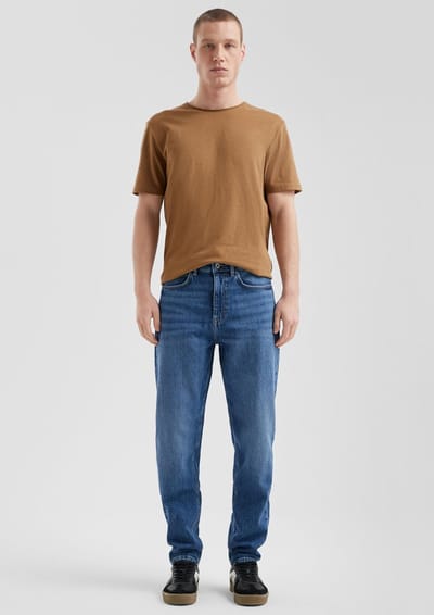 Relaxed Jeans Middenhoge Taille Fittend Model QS Devon