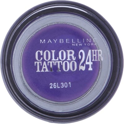 Maybelline New York - Color Tattoo 24H - 15 Endless Purple - Paars- Langhoudende Crème Oogschaduw - 53 gr.