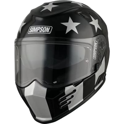 Simpson Helmet ECE22.06 Venom Stingrae XS - Maat XS - Helm