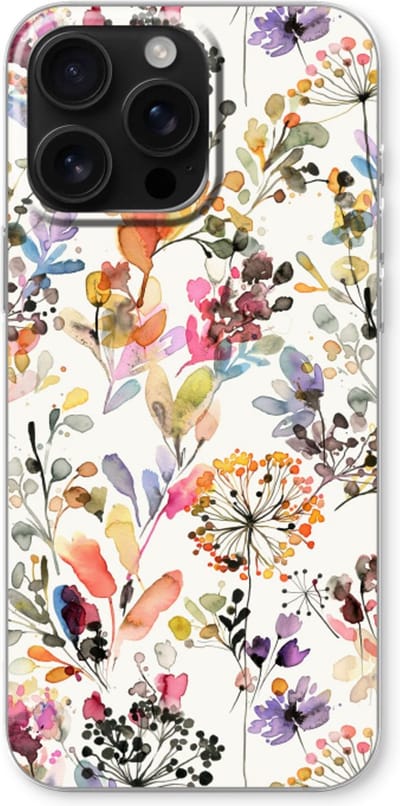 Case Company® - Hoesje geschikt voor iPhone 16 Pro Max hoesje - Wilde grassen - Soft Cover Telefoonhoesje - Bescherming aan alle Kanten en Schermrand