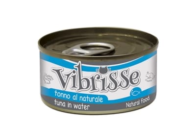 Vibrisse Cat Natvoer - Tonijn Met Rijst - 24x70 Gr, Vochtige Voeding Zonder Toevoegingen