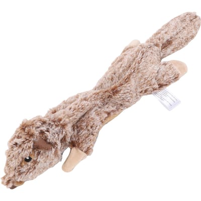 Peluche Chien Jouet couinant Résistant à l'usure Résistant aux morsures Nettoyage des dents Animal Mignon Style Marmotte Jouet à mâcher pour chiot