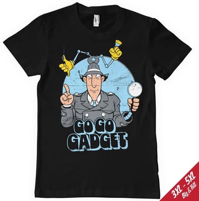 Inspector Gadget T-shirt Go Go Gadget T-shirt CPLG-1-IG002-H68-14