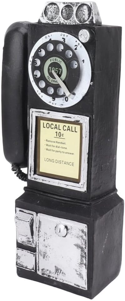 Dailygoods- Telefoonmodel Decoratief - Vintage Telefoon - Klassieke