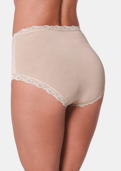 Tailleslip, set van 3 - karamel - Gr. 36 van Goldner Fashion