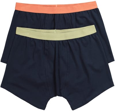 JP 1880 - Heren - Midpants FLEXNAMIC® loungewear OEKO-TEX set van 2 onderbroek - Eucalyptus - Maat 3XL