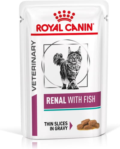 24x Royal Canin Renal with Fish Kattenvoer Nat 85 gr