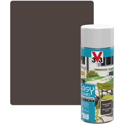 V33 Decoratieve Verf Easy Colours Havanabruin Zijdeglans 0,4l