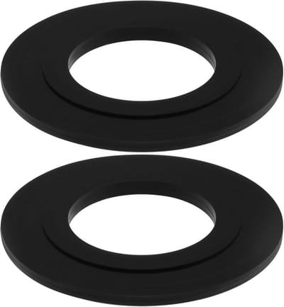 2 Stuks Rubberen Afdichting voor Toilet Spoelklep - 54mm Buitendiameter - Lekvrije Reparatie Set