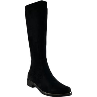 Caprice 9-9-25512-41 044 Lange Laarzen Zwart Stretch Dames - Zwart - 41.5