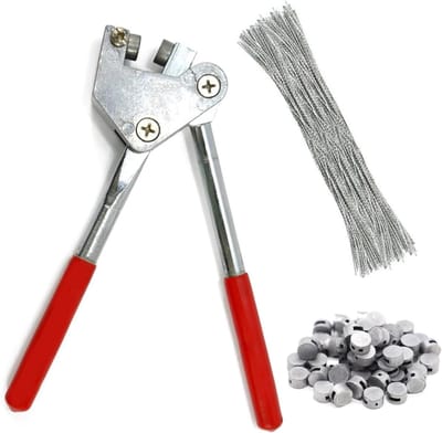 Professionele Pliers Set voor Watermeters en Logistiek met 80 Loodplumb en 80 Seal Draad - 165 mm Staal Sealing Tools