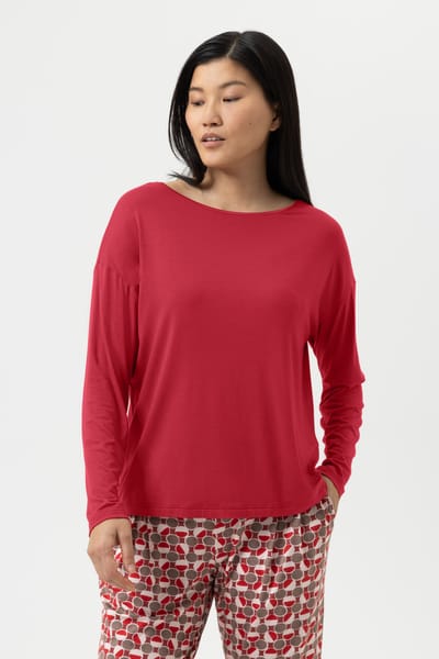 Shirt met lange mouwen Serie Pure Chic Gala Red