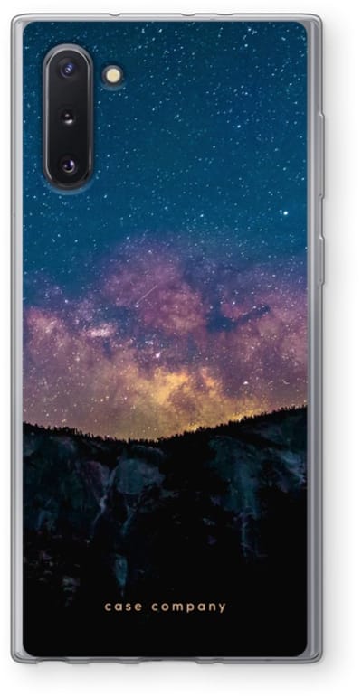Case Company® - Hoesje geschikt voor Samsung Galaxy Note 10 hoesje - Travel to space - Soft Cover Telefoonhoesje - Bescherming aan alle Kanten en Schermrand