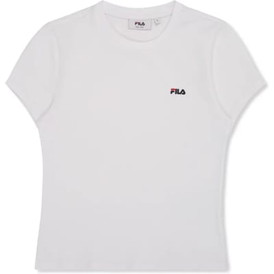 Fila Bianco Katoenen Dames T-Shirt