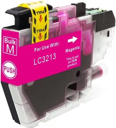 Boxstuff Inkt geschikt voor Brother LC3213 / LC-3213 - Magenta Cartridge Compatibel met Brother DCP-J772DW / DCP-J774DW / MFC-J890DW / MFC-J895DW Printers