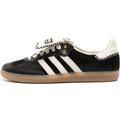 adidas Samba Pony Tonal Low x Wales Bonner Core Black