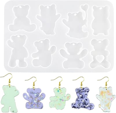 Holle Epoxyhars Vormen voor Dieren, Gietmal voor Hangertjes en Oorbellen, 3D DIY Creatieve Ambachten en Sieraden Maken