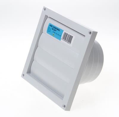 Luchtrooster - 165 x 165 mm - Grijs