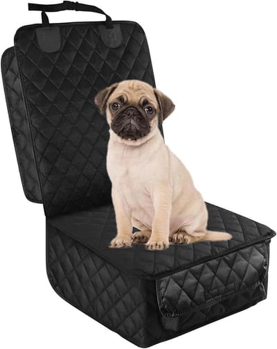 Autostoelhoes Huisdieren - Hondenmand Auto - Reizen met Hond - Waterdicht Krasbestendig - Universeel - Zwart