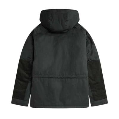 Fred Perry Heren Snorkel Korte Parka (Groen)
