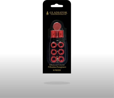 Gladiator Cheires Vibration Dampeners - trillingsdempers Padel - Rood (Shockout)