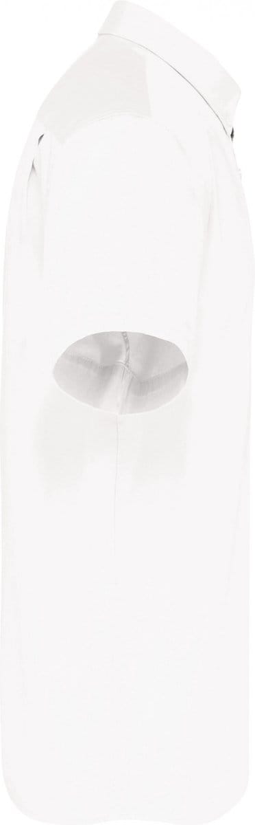 Herenoverhemd 'Ariana III' Korte mouwen Wit - 4XL