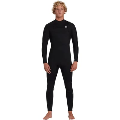 Eendelige combinatie Billabong Foil 4/3 Less-Zip