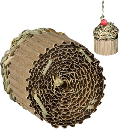Vogel Speelgoed - Knaag Materiaal - Kooi Verrijking - Natuurlijk Foerageer - 40 gram