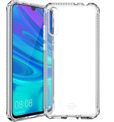Itskins, Hoesje geschikt voor Huawei P Smart 2020 - Versterkt Spectrum Clear Series, Transparant