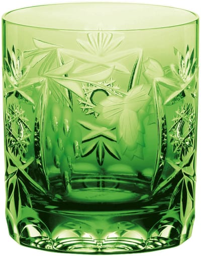 Nachtmann whiskyglas Pur Grape van hoge kwaliteit, resedagroen, glas, kristalglas, 9 cm, 35896