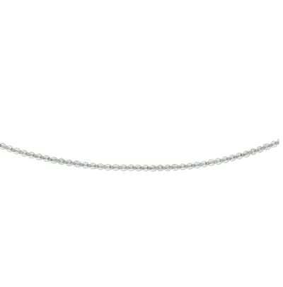 Witgouden ketting - anker schakel - 14 karaat – 42cm - Gewicht 4.9 gram - uitverkoop juwelier Verlinden St. Hubert van €795,= voor €565,=