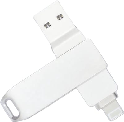 512 GB Telefoon Usb Roteren Usb 3.0 Flash Drive Geschikt Voor IPhone 512GB Met 2 In 1 USB-A Naar Bliksem Interface Usb3.0 Pendrive Geschikt Voor Iphone 11/12/13 /14 Ipad