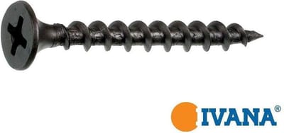 Ivana Gipsplaatschroef Gefosfateerd grof PH-2 3.9x35 - 1000 Stuks