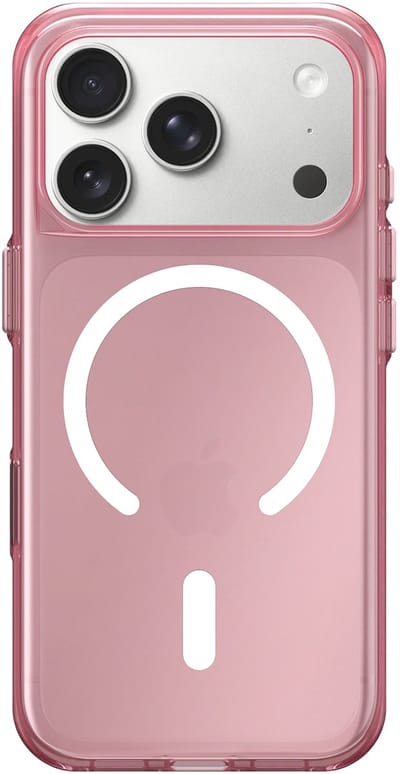Rhinoshield, Hoesje geschikt voor iPhone 17 Pro - JellyTint Series MagSafe Anti-Shock 3.5m, Roze