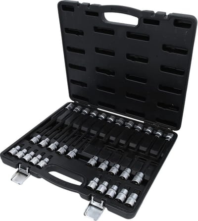 32-delige Bit Dopsleutelset voor Torx Schroeven - 1/2 Inch Aandrijving