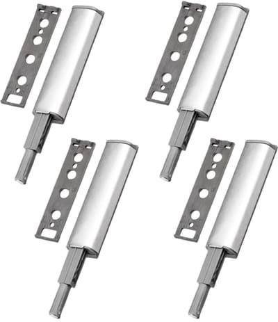 Unyqoos® Set van 4 Drukopeners voor Kastdeuren en Laden zonder Handgrepen