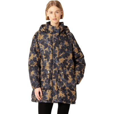 Ilse Jacobsen Peppy07p Padded Jackets Beige Butterfly Größe: XL/XXL | Winterjacken Outlet | Damen | Braun
