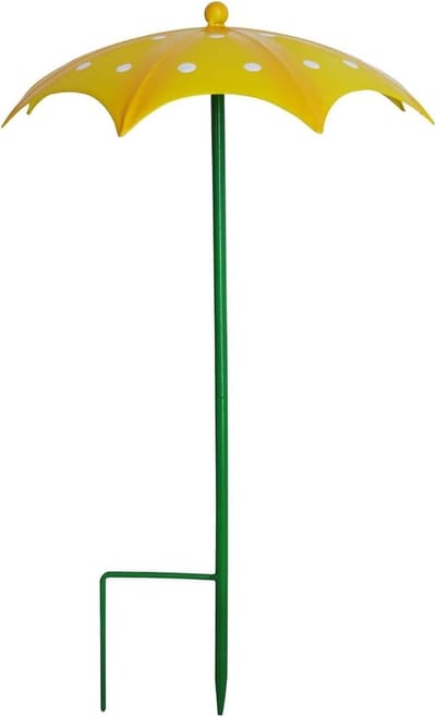 Opvouwbare zonnekap - Plantenparaplu - Bescherming planten - Robuust ijzeren frame - 26 x 26 x 7 cm - Zwart