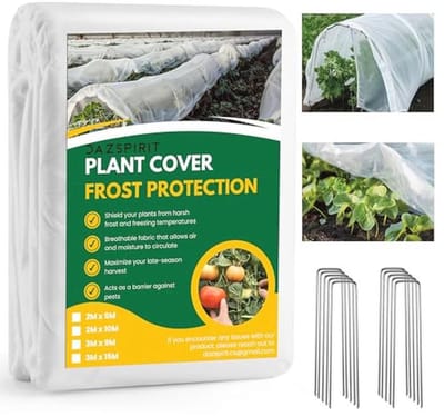 Wintervlies voor Planten - 2 x 5 m Vorstbescherming 35gsm