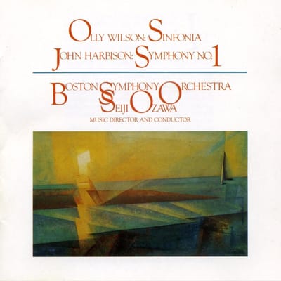 Olly Wilson, John Harbison, Boston Symphony Orchestra, Seiji Ozawa - Wilson: Sinfonia | Harbison: Symphony No. 1 (CD)