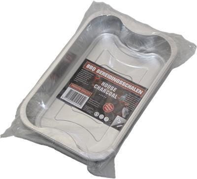 House of Charcoal - BBQ bereidingsschalen - Omdoos 10 sets x3