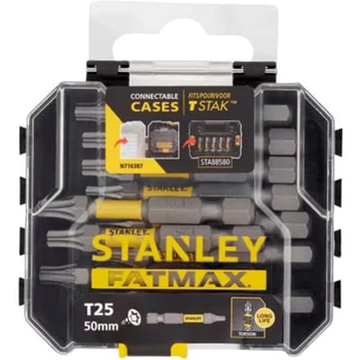 Stanley Schroefbits - Fatmax - Torx T25 Impact - 50mm - 10 Stuks