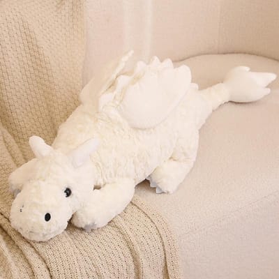 Nieuwe stijl taart dinosaurus kussen pop creatieve draak jaar pop pluche speelgoed Tyrannosaurus rex pop cadeau 70cm white