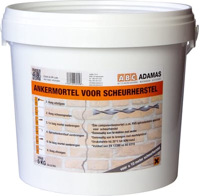 ABC Adamas Ankermortel 1-componenten Abs Adamas 5 Kg 5 KG