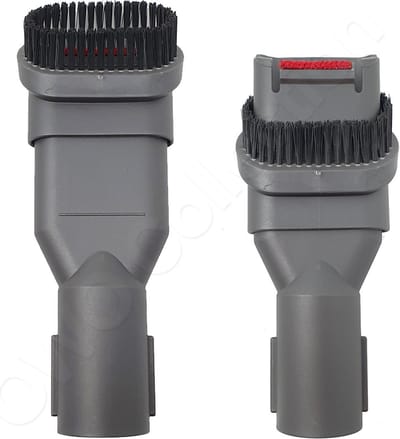 verstelbare 2 in 1 plumeau plinten accessoires zuigmond borstel - plumeauzuigmond - plumeauborstels - plintenborstel - plintenzuigmond geschikt voor Dyson V7 V8 V10 V11 V15 sv10 sv11 sv12 sv14 sv16 sv17 sv22