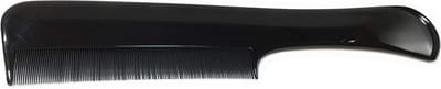 Fijne Kam + Stofkam + Nichekam - Luizenkam met Grip - Zwart - 18.5 cm met Fijne Tanden