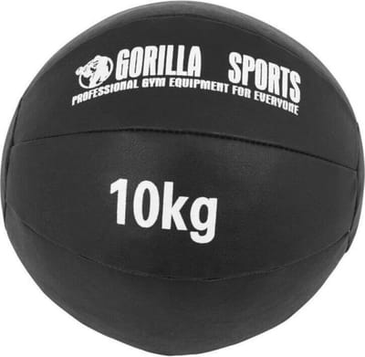 Gorilla Sports Medicijnbal - Medicine Ball - Kunstleer - 10 kg